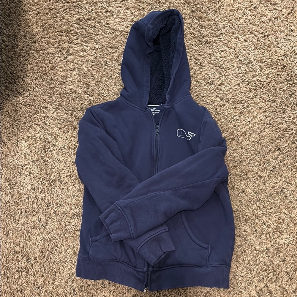 Vineyard Vines Kids Navy Blue Hoodie